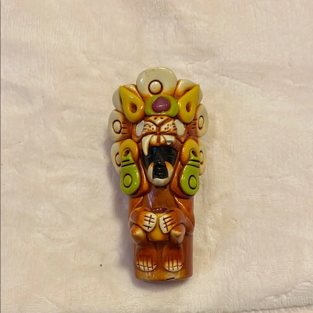 Handcrafted Mexican Aztec Tequila Shot Glass